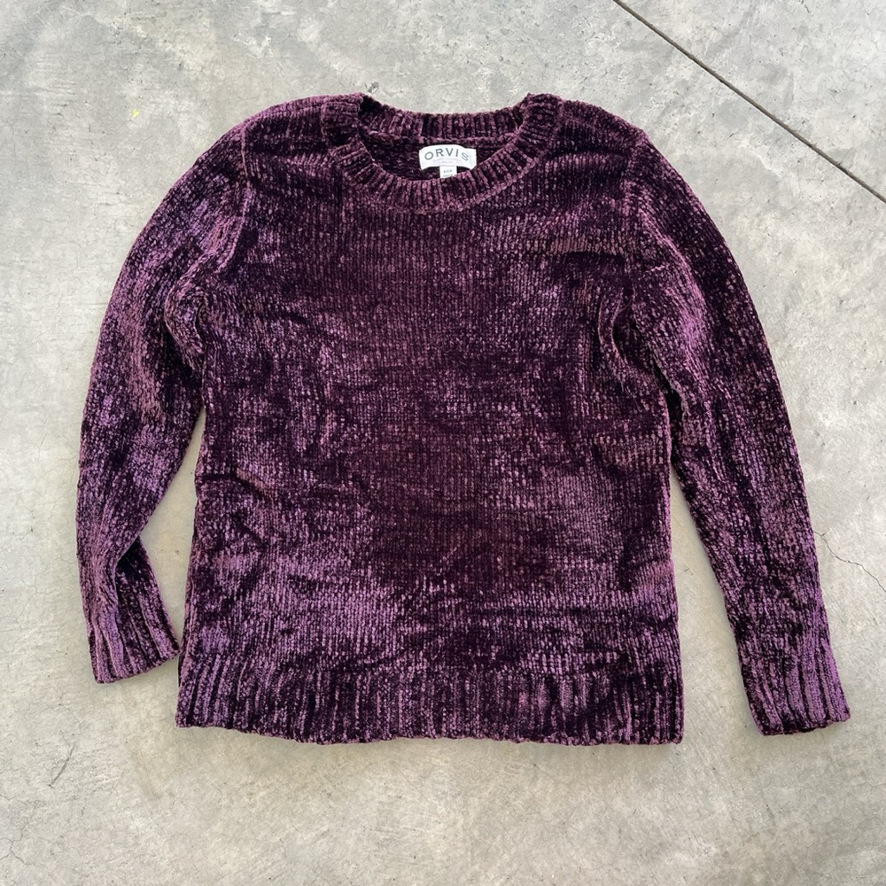 Purple sweater